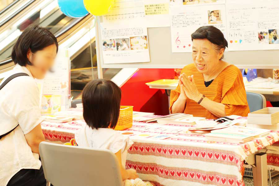 川崎紫明音符ビッツ体験ブース