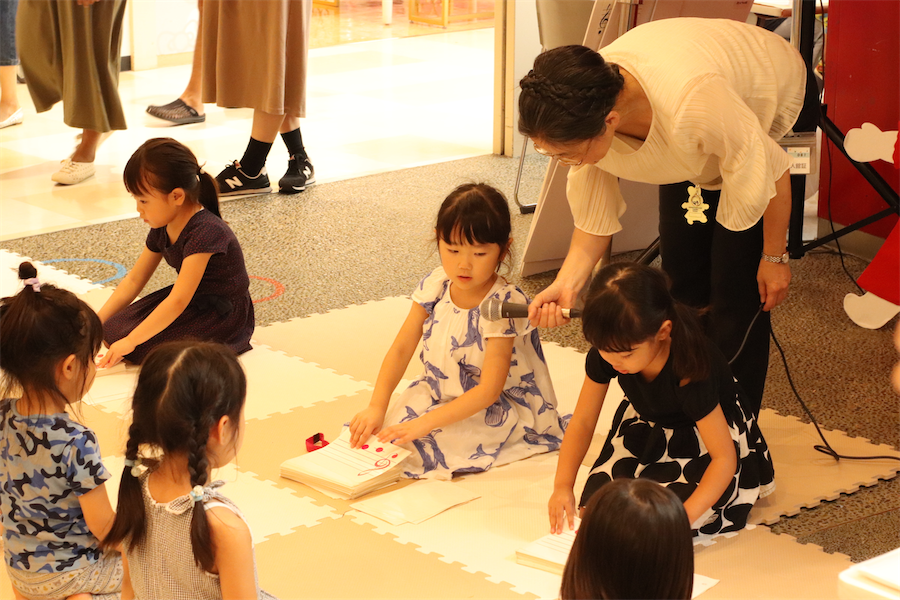 川崎紫明音符ビッツ体験ステージ