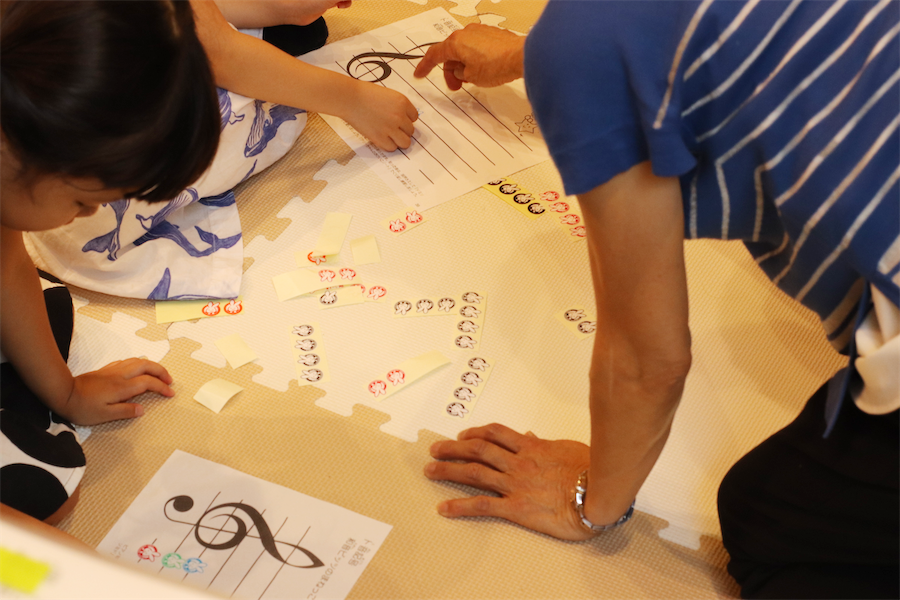 川崎紫明音符ビッツ体験ステージ