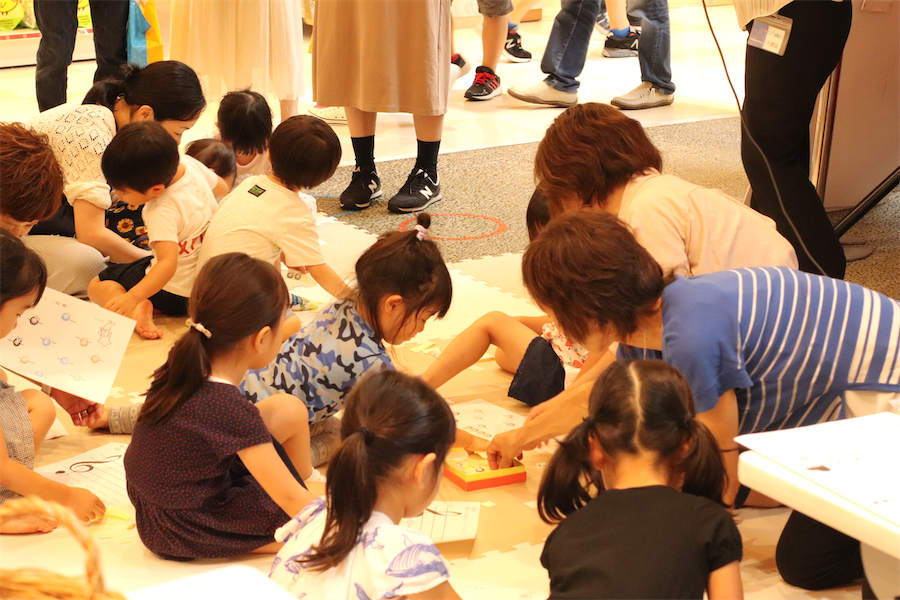 川崎紫明音符ビッツ体験ステージ