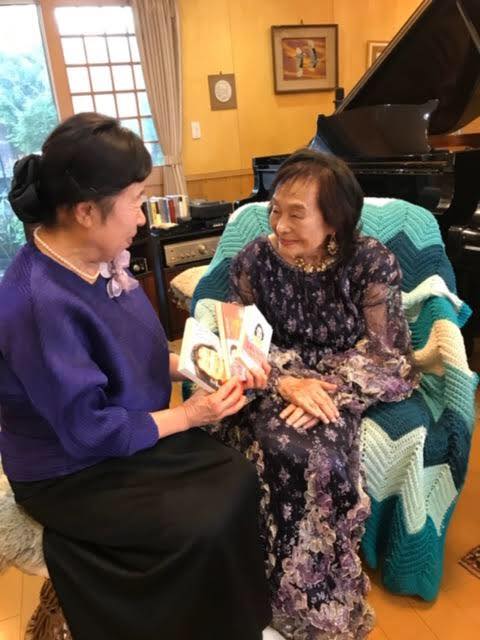 室井摩耶子先生と川崎紫明