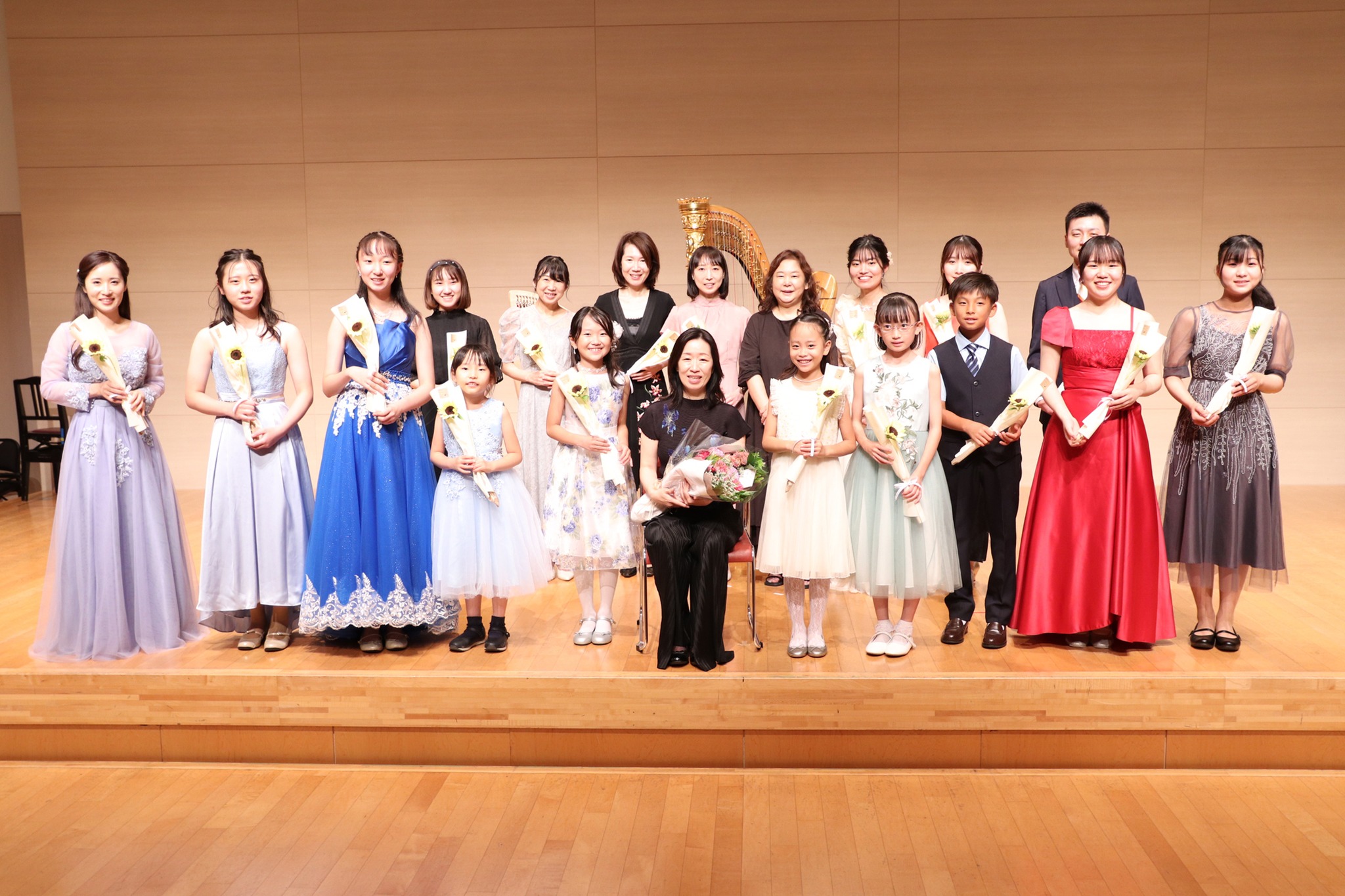 横浜市都筑区アサフ音楽院 ハープ科 川崎かぐや