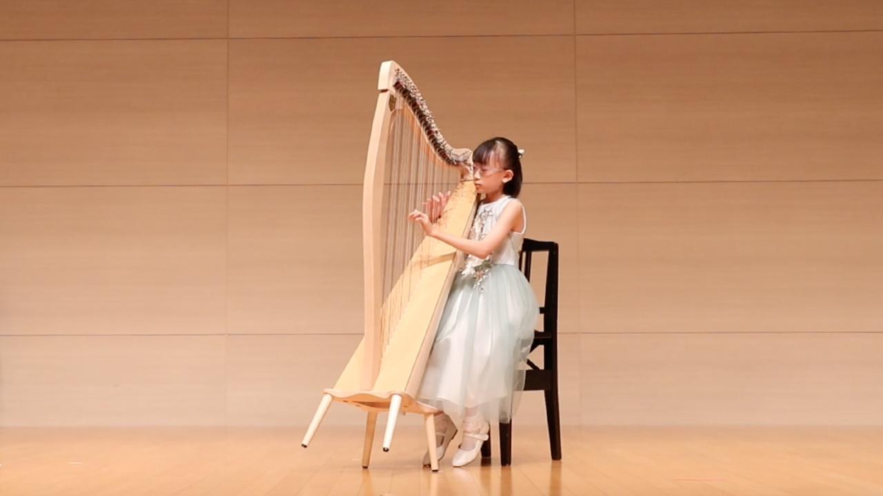 横浜市都筑区アサフ音楽院 ハープ科