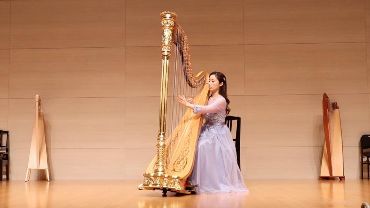 横浜市都筑区アサフ音楽院 ハープ科