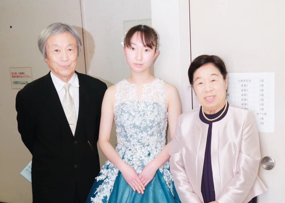 スズキ・メソードピアノ科卒業式　青木 博幸先生　川崎紫明先生